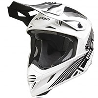 アセビスXトラックVTRヘルメットブラックホワイト