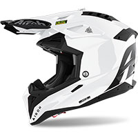 エアローアビエイター3カラーヘルメットホワイトグロス