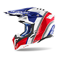 Casco Airoh Aviator 3 Hima azul brillo