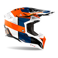 Casco Airoh Aviator 3 Monarch Arancio - img 2