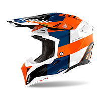 Casco Airoh Aviator 3 Monarch Arancio