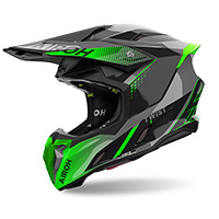 Airoh Twist 3 Shard Helmet Green