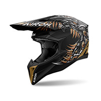 Casque Airoh Wraaap Cyborg mat