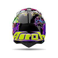 Casco Airoh Wraaap Music brillo - 3