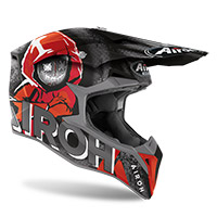 Airoh Wraap Alien Helmet Red Matt - 2