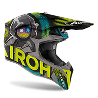 Airoh Wraap Alienヘルメットイエローマット - 2