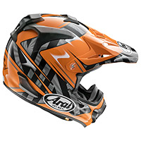 Arai MX-V スクープ ヘルメット オレンジ