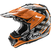 Arai MX-V スクープ ヘルメット オレンジ