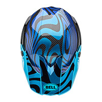 Casco Bell Moto-10 Spherical Cortex azul - 4