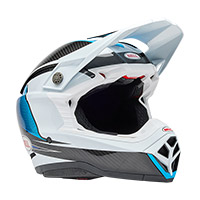 Casco Bell Moto-10 Spherical Evade bianco blu