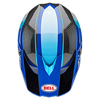 Bell Moto-10 球面回避ヘルメット ブルー - 4