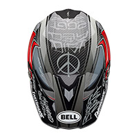 Bell Moto-10 Spherical Fasthouse Ditd 25 レッド - 4