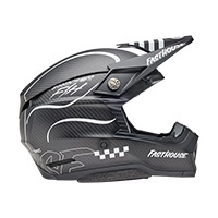 Casco Bell Moto-10 Spherical Fasthouse Raven opaco - 3