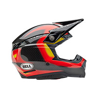 Casco Bell Moto-10 Spherical Flare rojo - 3