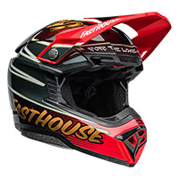 Bell Moto-10 Spherical Fasthouse Ditd 24 Or Rouge