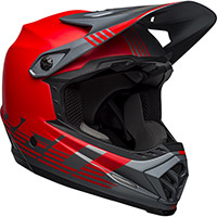 Bell Moto 9 Mips Youth Louver Helmet Red Grey Kinder