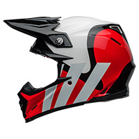 Bell Moto-9s Flex Hello Cousteau Stripes Rosso - img 2