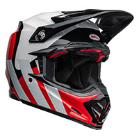 Bell Moto-9s Flex Hello Cousteau Stripes Red