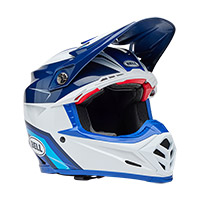 Casco Bell Moto-9S Flex Merchant rojo