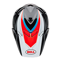 Bell Moto-9S Flex Merchant Helm rot - 3