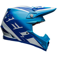 Bell Moto-9S フレックス レール ヘルメット ブルー ホワイト