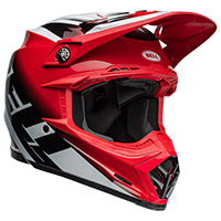 Bell Moto-9S フレックス レール ヘルメット レッド ホワイト