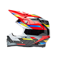 Casco Bell Moto-9S Flex Renen Nova negro rojo - 2