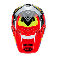 Casque Bell Moto-9S Flex Renen Nova noir rouge - 4