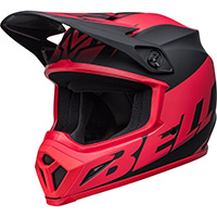 Casco Bell Mx 9 Mips Disrupt Nero Opaco Rosso - img 2