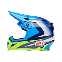 Bell Mx-9 Mips ECE6 Jackal Helm blau gelb - 2