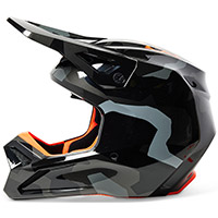 Fox V1 Bnkr Helmet Grey Camo - 2