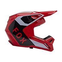 Fox V1 Lean Helmet Red Fluo