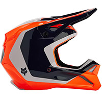 Fox V1 ニトロ ヘルメット オレンジ フルオ