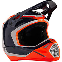 Fox V1 ニトロ ヘルメット オレンジ フルオ
