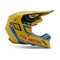 Fox V1 Race Spec Helmet Yellow