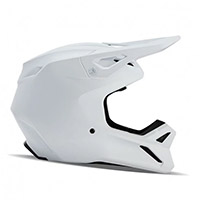 Fox V1 ソリッド 24 ヘルメット ホワイト マット
