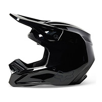 Fox V1 Solid Helmet Black - 3