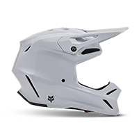 Casco Fox V3 RS Carbon blanco - 2