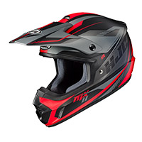 HJC CS-MX 2 ドリフト ヘルメット レッド グレー