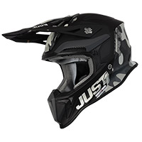ジャスト-1 J18ミップスパルサーヘルメット迷彩ブラックマット
