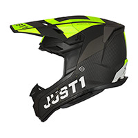 Just-1 J22 3k Carbon 2206 Adrenaline Helmet Yellow