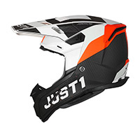 Just-1 J22 3k Carbon 2206 Adrenaline Helmet Orange