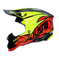 Casco Just-1 J40 Shooter Rosso - img 2