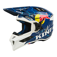 Casco Kini Red Bull EXC 1.0 azul blanco