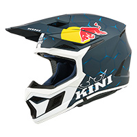 Casco Kini Red Bull MX3 1.0 blu bianco