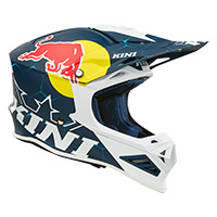 Casco Kini Red Bull Mxc1 1.0 Blu Bianco - img 2