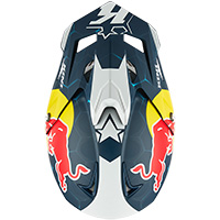 Kini Red Bull MXC1 1.0 Helm blau weiß - 4