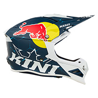 Kini Red Bull Mxc1 1.0 Helmet Blue White - 3