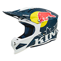 Casco Kini Red Bull MXC1 1.0 azul blanco