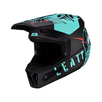 Leatt 2.5 2023ヘルメット ブラック アクア